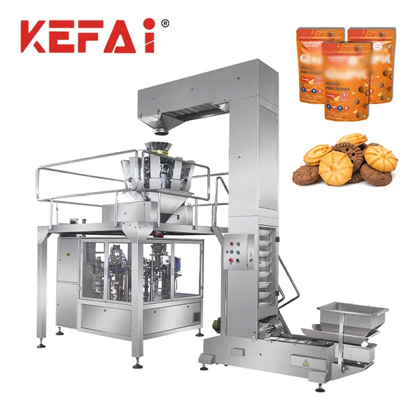 Mesin Pembungkusan Makanan Ringan Beg putar KEFAI
